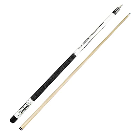 Pool-Queue für Erwachsene 57 Zoll 19 Unzen Ahorn-Billard-Pool-Queue-Sticks, 1/2-gelenkige Billardqueues zur Verbesserung Ihres Schlags GS24914(Color:a,Size:11.5mm) von ZHEYANG