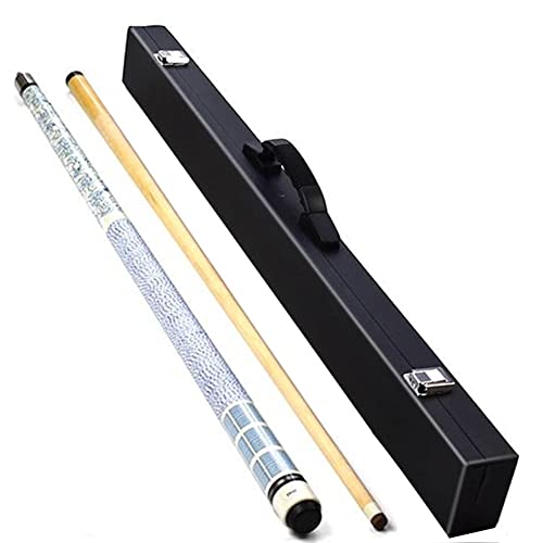 Pool-Queue für Erwachsene 57 Zoll 19 Unzen Ahorn-Pool-Queue-Sticks für Erwachsene. Professionelle 1/2 Billard-Queue-Sticks für Billardclubs GS24907(Color:b-Rod Box,Size:11.85mm) von ZHEYANG