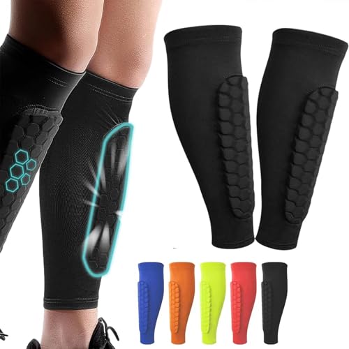 Achilles Shinbang Shields, Frost Armours Ski Shields, Achilles Shinbang Shields for Skiing, Shin Defender Shin Guards, Shinbang Protector 2.0, Ski Shin Guards, Shindefender Shin Guards (Black,S) von ZHKVAG