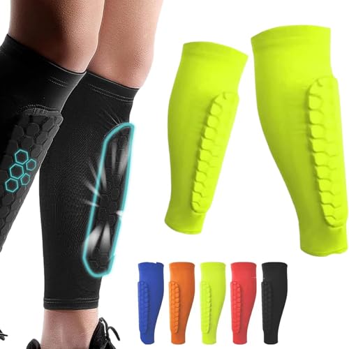 Achilles Shinbang Shields, Frost Armours Ski Shields, Achilles Shinbang Shields for Skiing, Shin Defender Shin Guards, Shinbang Protector 2.0, Ski Shin Guards, Shindefender Shin Guards (Green,M) von ZHKVAG