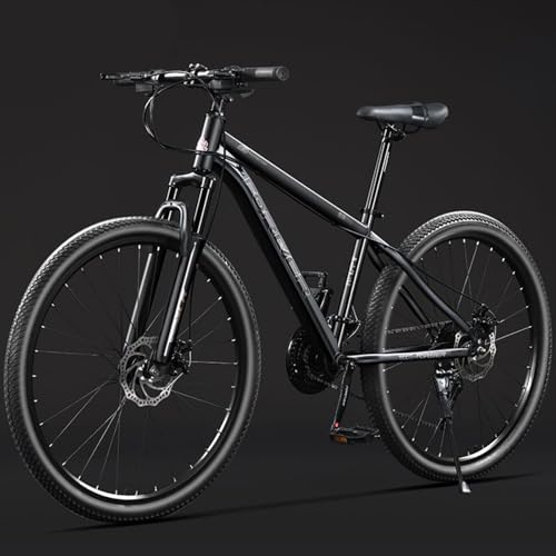 26 Zoll Mountainbike 17,5 Zoll Mountainbike Mit Carbonstahlrahmen 30 Gänge Mit Doppelscheibenbremsen für Männer und Frauen Über 15 Jahre B,26 inch 30 Speed von ZHMQQDL