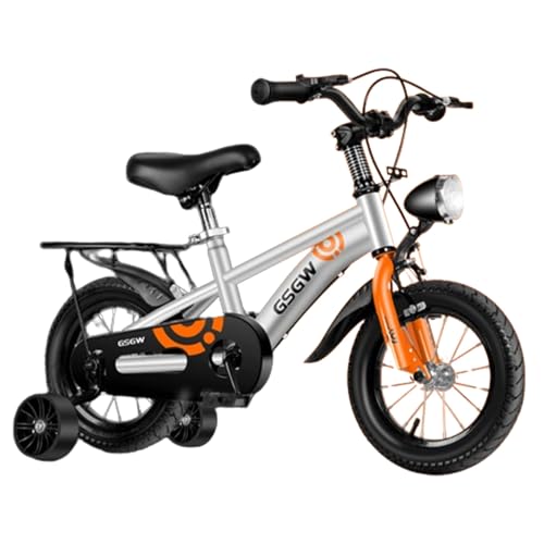 City Bike 18-Zoll-Hummerrad-Rücksitz, geeignet für Jungen und Mädchen im Alter von 3–9 Jahren, Tretfahrräder, Mittlere und große Kinderfahrräder A,18 inches 1 von ZHMQQDL