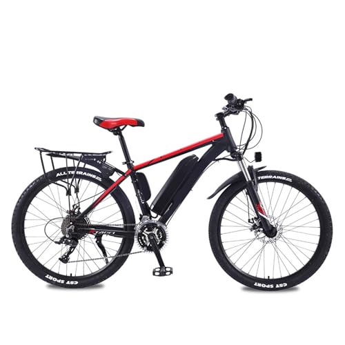 Elektrisches Mountainbike 26 Zoll Aluminiumlegierung 27 Gang Fahrrad Power Mountainbike Offroad-Fahrrad für Erwachsene mit Variabler Geschwindigkeit B,36V350W10AH von ZHMQQDL