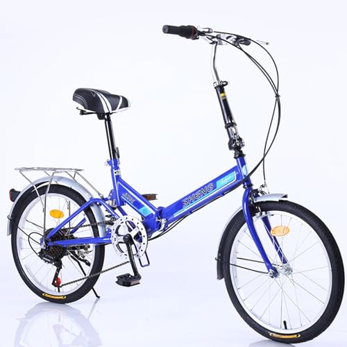 Klapprad 20 Zoll Citybike Mehrere Farben Minibike Carbonstahlrahmen F von ZHMQQDL