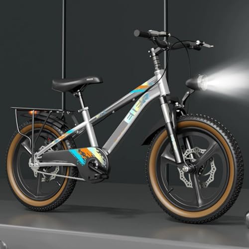 Mountainbike 22 Zoll Magnesiumlegierung Integriertes Rad Hochelastische Stoßdämpfung Vordergabel Doppelscheibenbremse Geeignet Männer und Frauen Einer Körpergröße 110-168cm B1,22 von ZHMQQDL