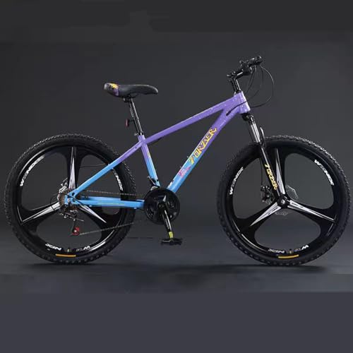 Mountainbike 24-Zoll-Offroad-Rennrad Für Herren Mit Variabler Geschwindigkeit, Für Erwachsene, Damen, Jugendliche, Mittelschüler, Rennen B,27-Speed von ZHMQQDL