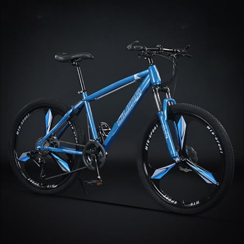 Mountainbike Integriertes Rad 27,5 Zoll 27 30 Geschwindigkeit Stoßdämpfung Scheibenbremse Herren und Damenfahrrad A,27.5inches 24speed von ZHMQQDL