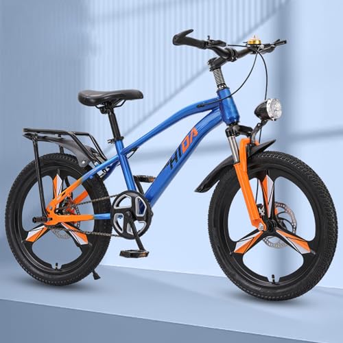 Mountainbike Magnesiumlegierung Integriertes Rad 22 Zoll Kinderfahrrad Scheibenbremse Stoßdämpfung Geeignet für Jugendliche und Kinder B,22 inch von ZHMQQDL