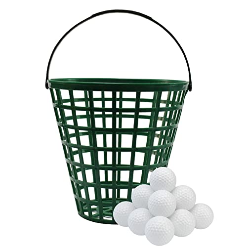 ZHOUBINGBING Irumblicher Baset für Golfbälle, Golfball -Cuber, Behälter für 100 Golfbälle mit ASA für Außensportarten, Golfzubehör L -Ball erholt sich von ZHOUBINGBING