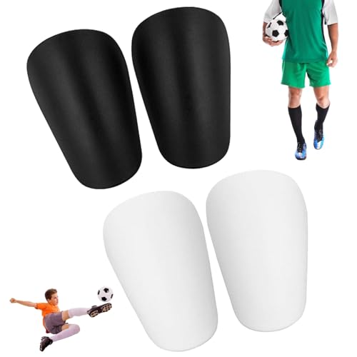 4 Stück Mini Shin Guards Soccer,Mini Football Shin Pads,Fußball Shin Pads,Fußball Herren Schienbeinschoner 10 * 6cm Schutzausrüstung Für Männer, Frauen, Kinder & Mädchen von ZHOUZHUCHEN