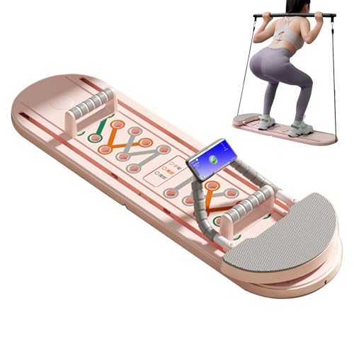 Multifunktionales Fitnessbrett, Faltbarer Bauchmuskeltrainer Multifunctional Abdominal Board Fitness Übungsbrett Für Rumpfübungen, Körperformung von ZHUMCCY