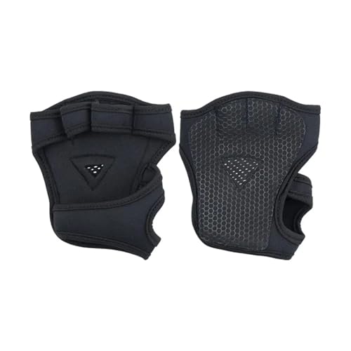 ZHYIHOUSA Gym Handschuhe Hand Handgelenk Palm Schutz Handschuhe Gym Fitness Schwere Handschuh Handschuhe Halb rutschfeste Handgelenk Finger Gewichtheben Sport Unterstützung(XL) von ZHYIHOUSA