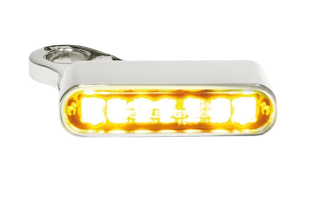 ZIEGER Blinker LED Armaturen Blinker Sportster 14-, silber von ZIEGER