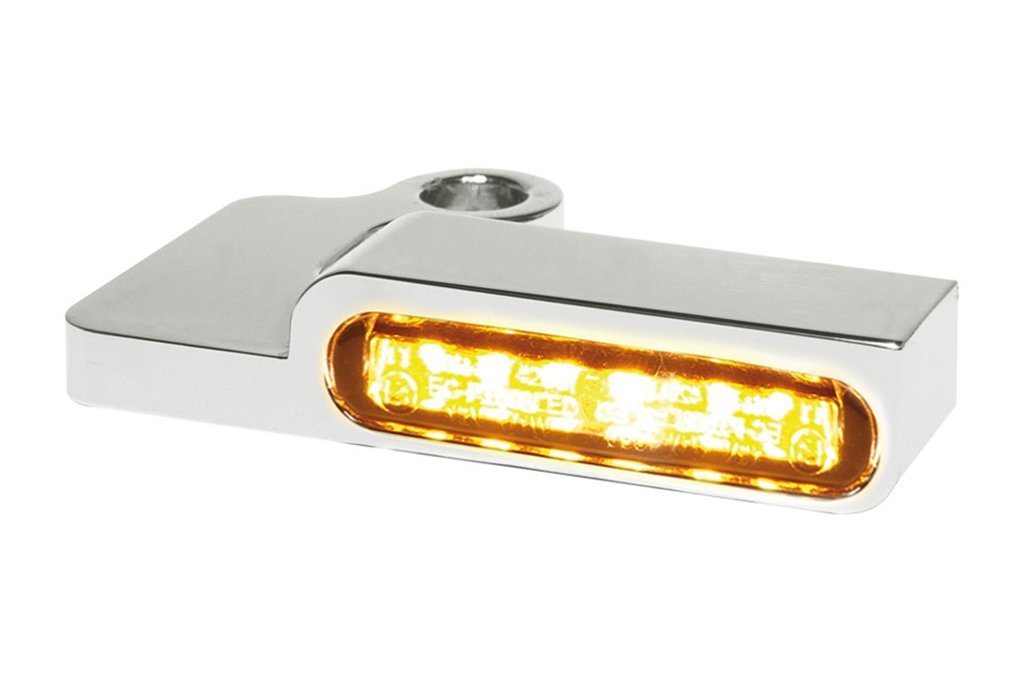 ZIEGER Blinker LED Armaturenblinker Harley Davidson silber von ZIEGER