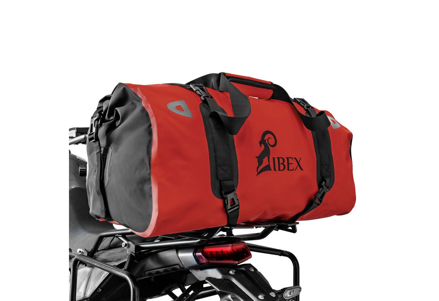 ZIEGER Gepäckträgertasche Gepäckbrücke mit Gepäcktasche Gepäckrolle Hecktasche Reisetasche in ro ZIEGER Gepäckträgertasche Gepäckbrücke mit Gepäcktasche Gepäckrolle Hecktasche Reisetasche in ro von ZIEGER