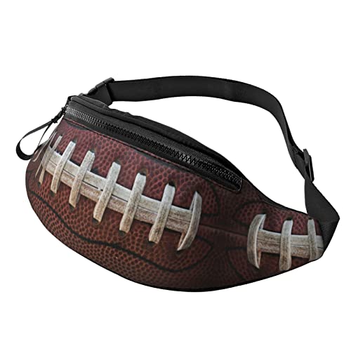 American Football Laces Crossbody Tasche Hüfttasche Handy Gürteltasche Übung Yoga Reisen Laufen Freisprecheinrichtung Geldbörse von ZIMBRO