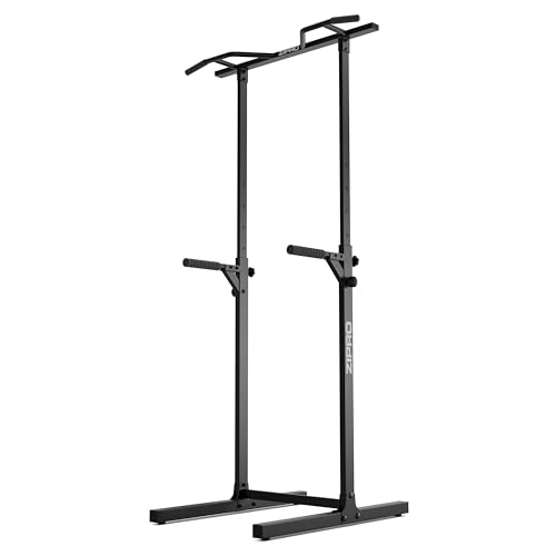 ZIPRO Freistehende Trainingsgeländer - Stabile Konstruktion, Ideal für Pumpe, Dips, Krafttraining und Heim-Studio, Robuster Stahlständer, Höhenverstellbar ZIPRO Freistehende Trainingsgeländer - Stabile Konstruktion, Ideal für Pumpe, Dips, Krafttraining und Heim-Studio, Robuster Stahlständer, Höhenverstellbar von ZIPRO