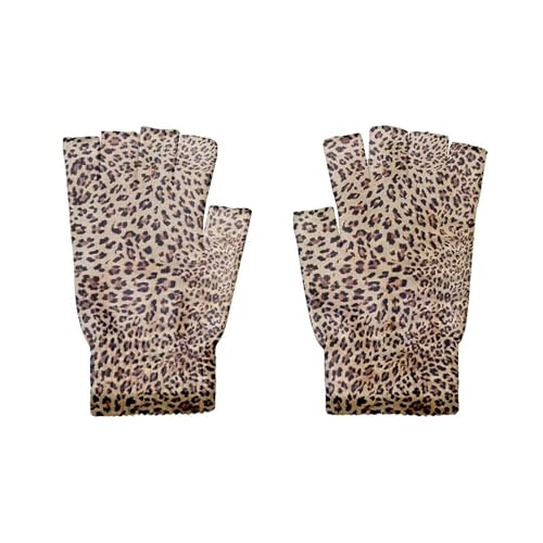 Fingerlose Handschuhe – Leoparden-Handschuhe Für Damen, Modisch, Elastisch, Fünf-Finger-Handschuhe, Outdoor-Handschuhe Für Herren, Fingerlose Party-Handschuhe, Touchscreen, Fahren, Arbeiten, Tipp Fingerlose Handschuhe – Leoparden-Handschuhe Für Damen, Modisch, Elastisch, Fünf-Finger-Handschuhe, Outdoor-Handschuhe Für Herren, Fingerlose Party-Handschuhe, Touchscreen, Fahren, Arbeiten, Tipp von ZISTRCBAO
