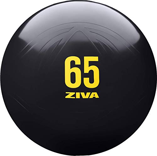 ZIVA Bauchmuskel-Ball, 65 cm Core Fit, Schwarz von ZIVA