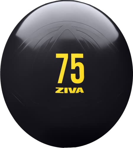 ZIVA Bauchmuskel-Ball, 75 cm Core Fit, Schwarz von ZIVA