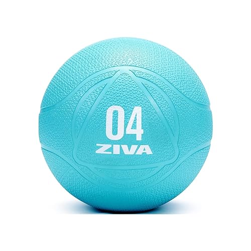 ZIVA Medicine Ball 4kg Medizinball, türkis von ZIVA
