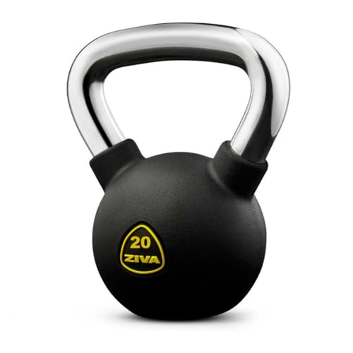 ZIVA Performance Kettlebell, Schwarz, 20 kg von ZIVA