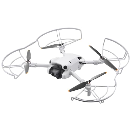ZJRXM Mini 4 Pro Propellerschutz Zubehör, 360° Flugsicherheit Anti Kollisions Propellerschützer für DJI Mini 4 Pro Drohnen Zubehör, Mini 4 Pro Propeller Guard Schutz ZJRXM Mini 4 Pro Propellerschutz Zubehör, 360° Flugsicherheit Anti Kollisions Propellerschützer für DJI Mini 4 Pro Drohnen Zubehör, Mini 4 Pro Propeller Guard Schutz von ZJRXM