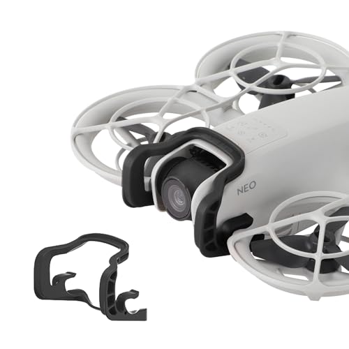 ZJRXM Neo Stoßstange Schutzstange Zubehör, Gimbal Bumper Guard für DJI Neo Drohne, Antikollisionsschutz Schutzleiste für DJI Neo Drohne Kamera (Schwarz) von ZJRXM