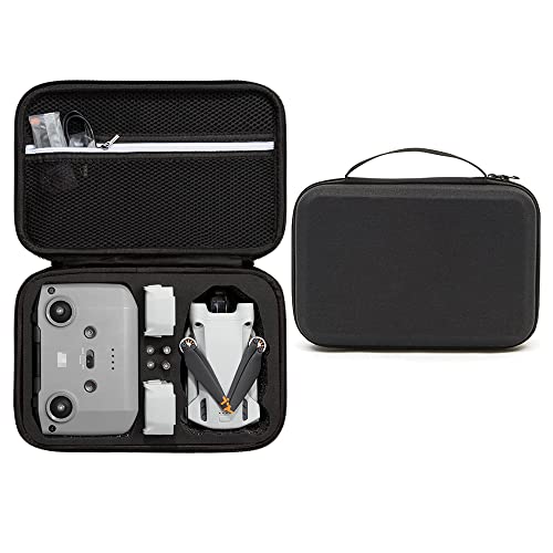 ZJRXM Tragetasche für DJI Mini 3 Pro Drone Zubehör, Tragbare Reisetasche Hartschale Handtasche Koffer für DJI Mini 3 Drone RC-N1 Fernbedienung und Zubehör (Schwarz) von ZJRXM