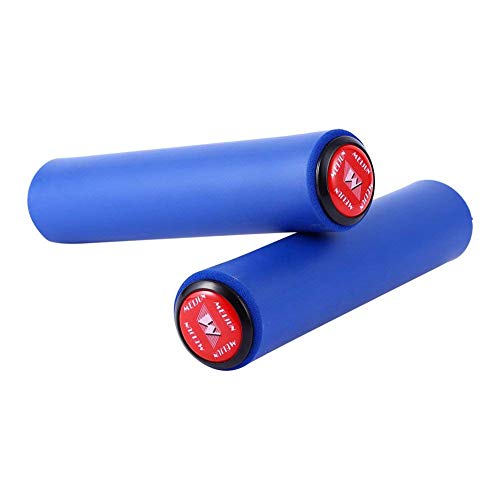 Ergonomische Universal-Fahrrad-Griffe aus Silikon, für Mountainbike/BMX, Fahrrad-Lenker-Griffe , blau Ergonomische Universal-Fahrrad-Griffe aus Silikon, für Mountainbike/BMX, Fahrrad-Lenker-Griffe , blau von ZJchao