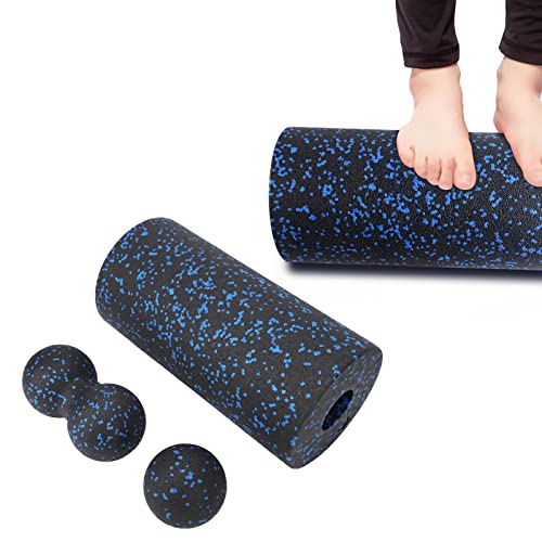 ZJchao Faszien Set, Faszienrolle Muskelroller, Duoball, Foam Roll Set für effektives Faszientraining, Faszienrolle & Lacrosse Ball zum Faszien Training der Muskeln und Schmerztherapie ZJchao Faszien Set, Faszienrolle Muskelroller, Duoball, Foam Roll Set für effektives Faszientraining, Faszienrolle & Lacrosse Ball zum Faszien Training der Muskeln und Schmerztherapie von ZJchao