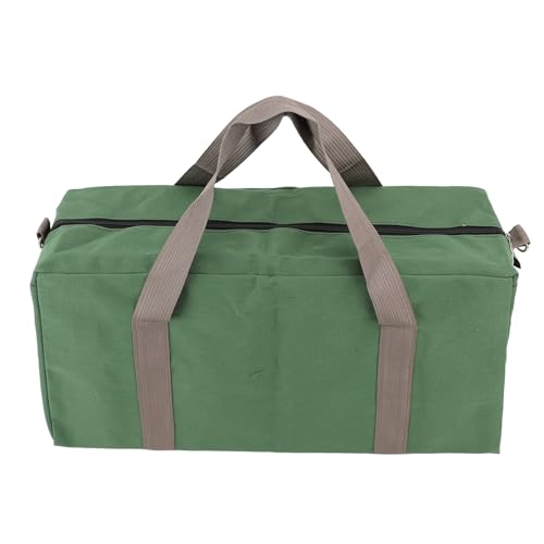 Multifunktion Ale Canvas Kleine Werkzeug Tasche, verschleiß Fest und Wasserdicht mit Separaten Fächern, Verstellbarer Schulter Gurt für Elektriker, Outdoor, Bequemer (20 Zoll) von ZJchao