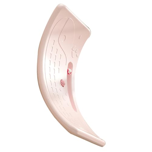 Rocker Board Kunststoff Wackelbrett Balance Trainer Indoor-Übung (PINK) von ZJchao