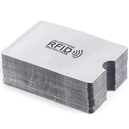 ZLXFT RFID Blocker Schutzhülle,RFID NFC Blocker Schutzhülle,Kreditkarten Schutzhülle,Kartenschutzhülle für Kreditkarten Ausweis von ZLXFT