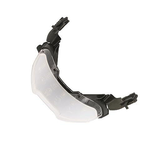 ZLXHDL Taktische Helm-Brille für Mich/Fast, PC verstellbares Visier-Schutzbrille mit transparenter Linse, Fast Helm Schutzbrille Brille für Airsoft Paintball(Grün) von ZLXHDL