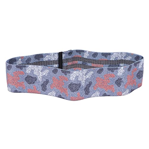 rutschfeste Gummibänder, Muskeldehnung, EINFACH ZU TRAGEN und ZU TRAGEN, Band für Damen, Steigerung der Kraft, hohe Tragfähigkeit, für Krafttraining (Camouflage Gray L(86cm)) von ZLXHDL