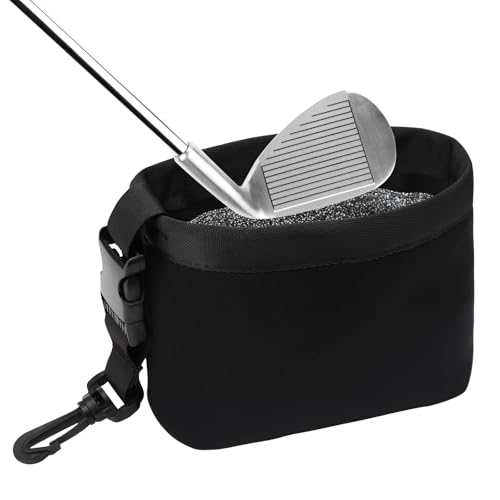 ZMDMAH Golfball Reinigungstasche Golf Club Reinigungsbeutel für Golfschläger wasserdichte Tasche Reinigungstasche mit Abnehmbarer Clip Tragbare Golfballtasche Waschtasche für Männer und Frauen ZMDMAH Golfball Reinigungstasche Golf Club Reinigungsbeutel für Golfschläger wasserdichte Tasche Reinigungstasche mit Abnehmbarer Clip Tragbare Golfballtasche Waschtasche für Männer und Frauen von ZMDMAH
