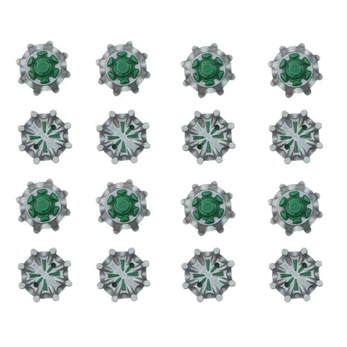 ZMShenMa 16 PCS TPR Golfschuh Nagel Golf Schuh Nagel Schnell Rotation Nagel Grün Grau von ZMShenMa