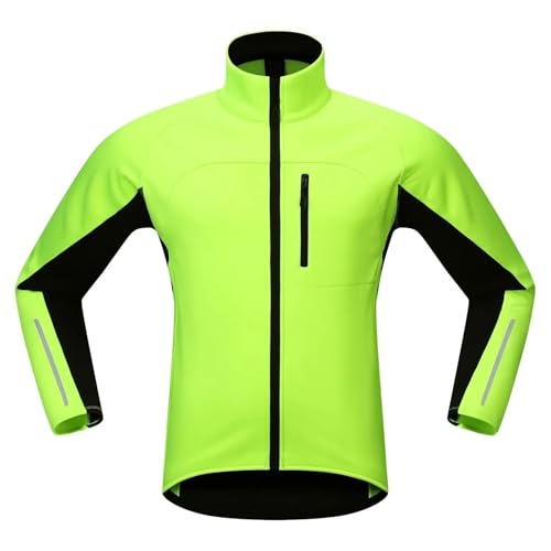 ZNTIHZ Winter-Radjacken Für Männer Herbst Und Winter Herren Radfahren Verbund Jacke Winddicht Warme Radfahren Top Outdoor Sport Mantel Radfahren Jacke Für Radfahren, Wandern(M) von ZNTIHZ