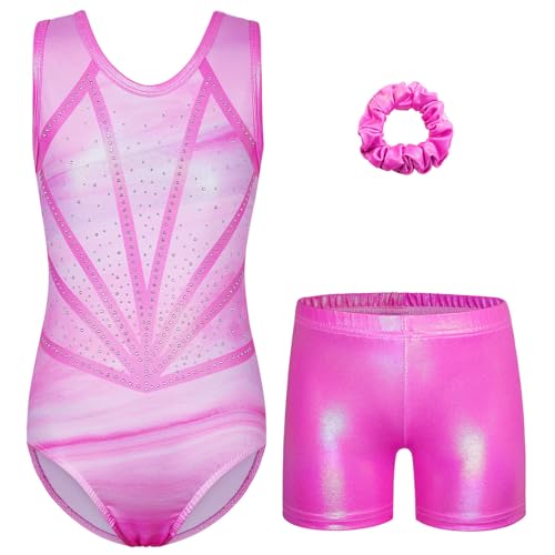 ZNYUNE Turnanzug mädchen mit Hose Turnanzug mädchen Ärmellos Tanzbody mädchen Leotard Schnelltrocknend langlebig für Gymnastik 3-16 Jahren Kinder B381 Pink 14A ZNYUNE Turnanzug mädchen mit Hose Turnanzug mädchen Ärmellos Tanzbody mädchen Leotard Schnelltrocknend langlebig für Gymnastik 3-16 Jahren Kinder B381 Pink 14A von ZNYUNE