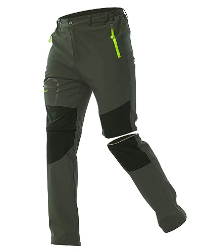 ZOEREA Wanderhose Herren Convertible Shorts Schnelltrocknend Outdoorhose Leichtgewicht Draussen Klettern Gehende Reiten Funktionshose ZOEREA Wanderhose Herren Convertible Shorts Schnelltrocknend Outdoorhose Leichtgewicht Draussen Klettern Gehende Reiten Funktionshose von ZOEREA