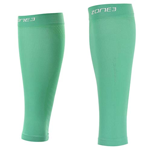 ZONE3 Herren Seamless Compression Wadenschoner, Mint, XS von ZONE3