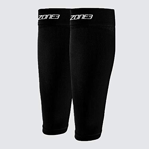 ZONE3 Herren Seamless Compression Wadenschoner, Schwarz, XS von ZONE3