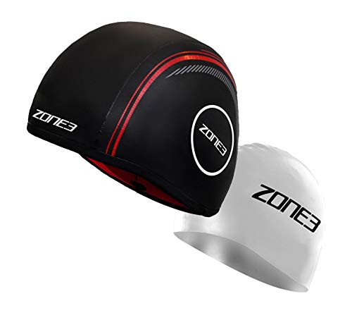 ZONE3 Unisex-Adult Na18ussc108/S Badekappe, Schwarz, Größe S EU ZONE3 Unisex-Adult Na18ussc108/S Badekappe, Schwarz, Größe S EU von ZONE3