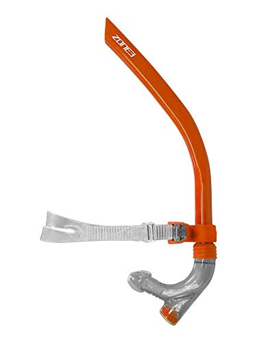 ZONE3 - Snorkel Front, Unisex, Adults, Orange, One Size von ZONE3