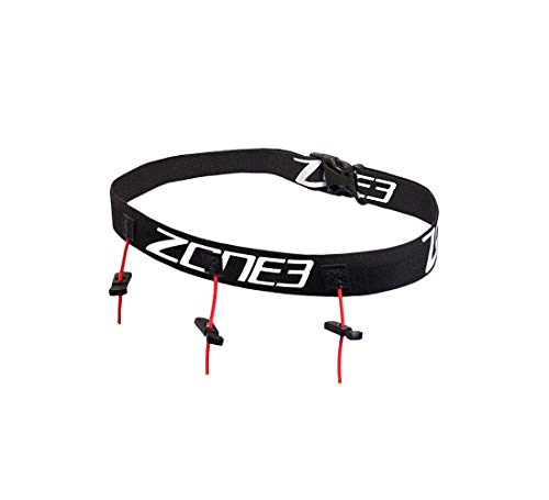 ZONE3 Unisex-Adult RaceBelt, Schwarz, Junior ZONE3 Unisex-Adult RaceBelt, Schwarz, Junior von ZONE3