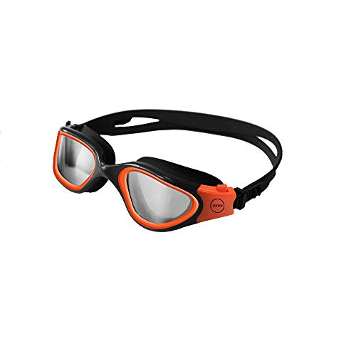 ZONE3 Dampf-Schwimmbrille – Anti-Beschlag-behandelte Gläser und 100% UVA/UVB-Schutz für offenes Wasser und Pool, Unisex-Schwimmbrille, Photochromatisch, Schwarz/Neon-Orange ZONE3 Dampf-Schwimmbrille – Anti-Beschlag-behandelte Gläser und 100% UVA/UVB-Schutz für offenes Wasser und Pool, Unisex-Schwimmbrille, Photochromatisch, Schwarz/Neon-Orange von ZONE3