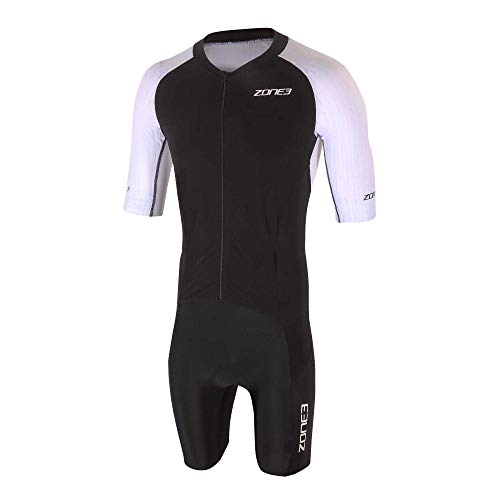 Zone3 Lava Long Distance Full Zip Kurzarm Aero Anzug Herren schwarz/rot Zone3 Lava Long Distance Full Zip Kurzarm Aero Anzug Herren schwarz/rot von ZONE3