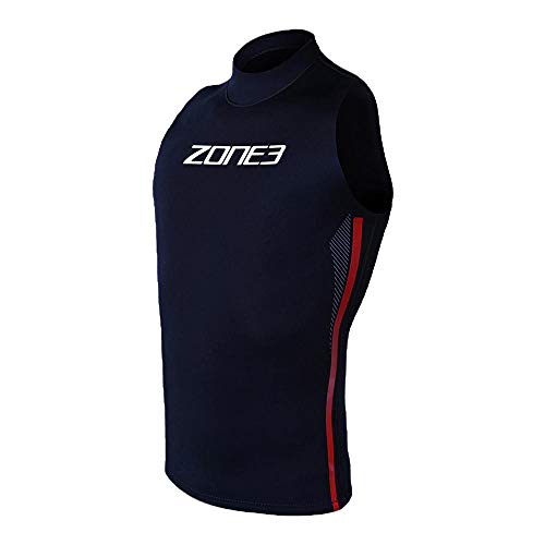 ZONE3 Unisex-Adult Neoprene Vest Warmth, Schwarz-Rot, XL ZONE3 Unisex-Adult Neoprene Vest Warmth, Schwarz-Rot, XL von ZONE3