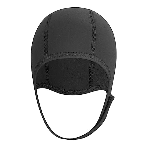 Badekappen für Herren - 2,5 mm Neopren-Thermo-Bademütze - Professionelle Bademütze, wasserdichte Beanie-Bademütze für Erwachsene zum Tauchen, Schnorcheln und Surfen Zonewd Badekappen für Herren - 2,5 mm Neopren-Thermo-Bademütze - Professionelle Bademütze, wasserdichte Beanie-Bademütze für Erwachsene zum Tauchen, Schnorcheln und Surfen Zonewd von ZONEWD